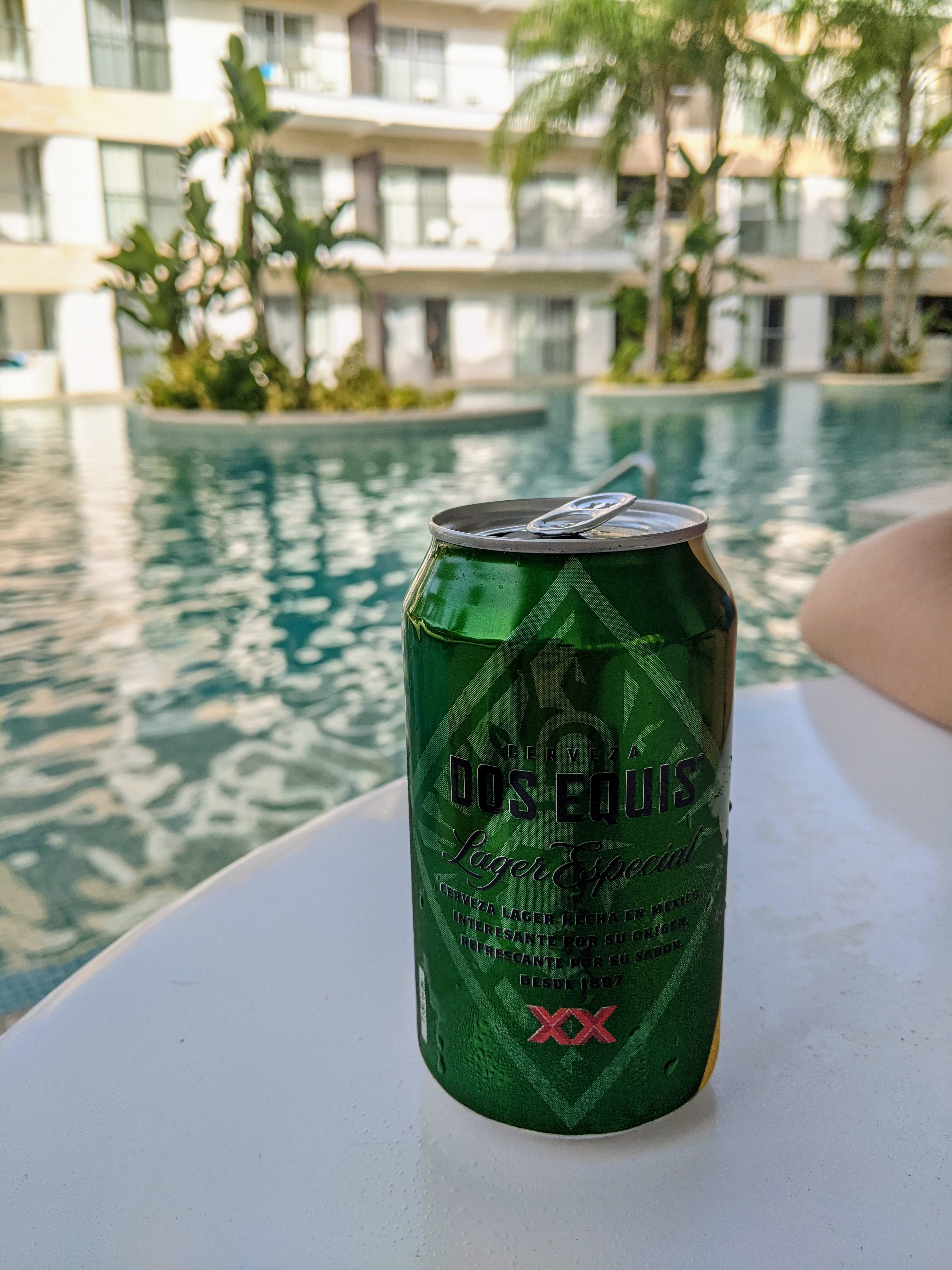 Pool and beer