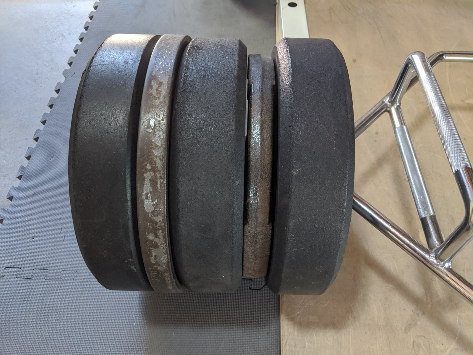 hex bar loaded 1